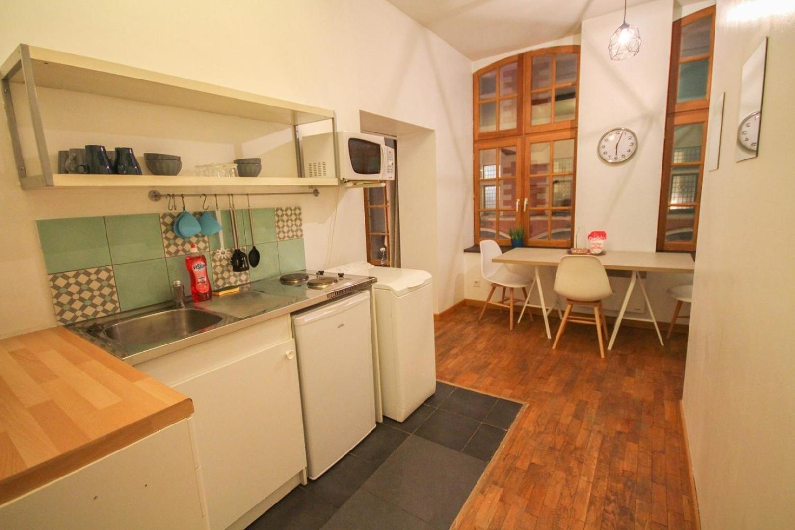One Bedroom Equipped In Old Lille Extérieur photo