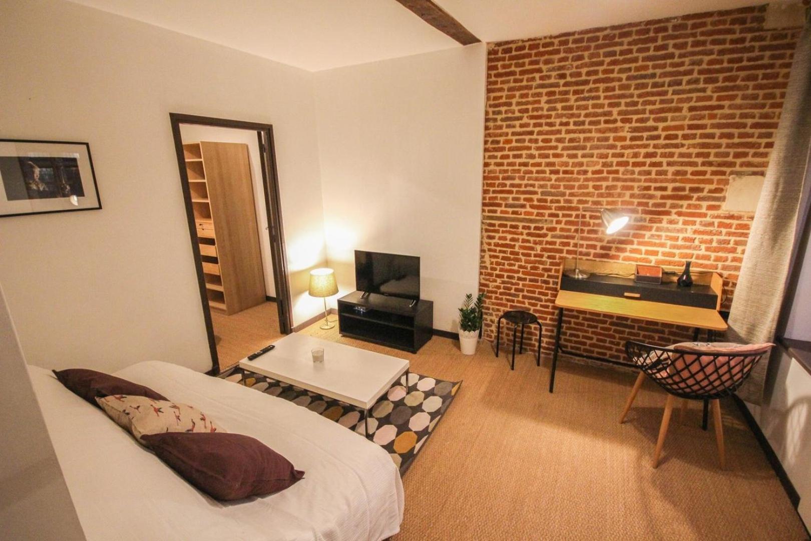 One Bedroom Equipped In Old Lille Extérieur photo
